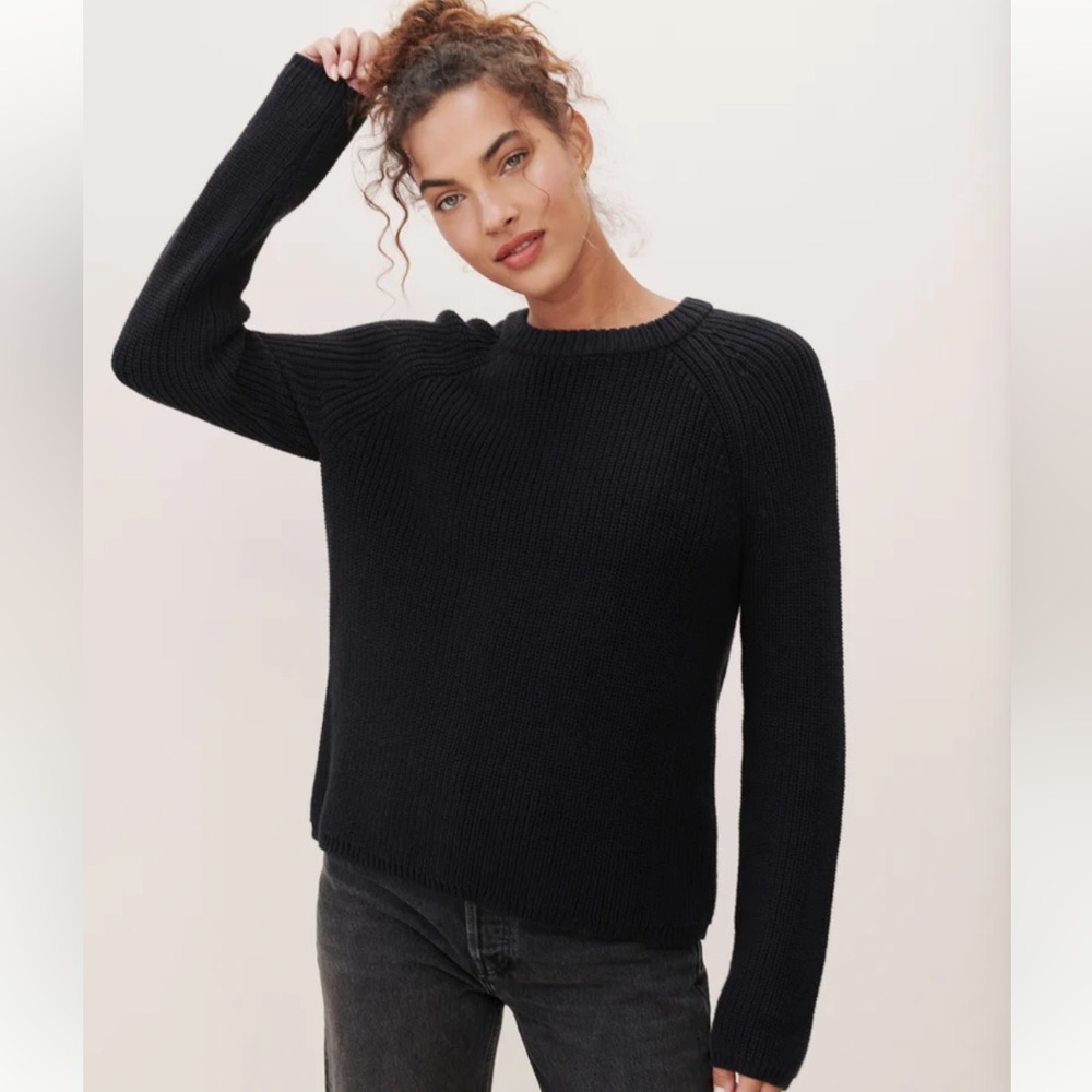 Jenni Kayne Cotton Fisherman Sweater